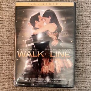 Walk‎ the Line (DVD, 2006, Full Screen) NEW